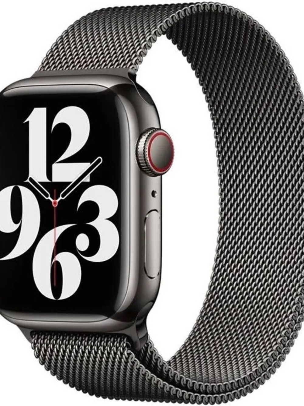 41 mm Apple Graphite Milanese Loop